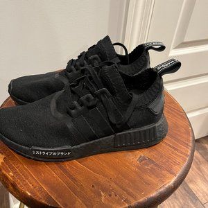 NMD_R1 Primeknit 'Japan Triple Black' Adidas,  Sneakers,  NMD Runner